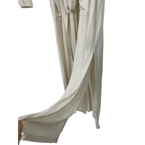 Bcbg Cora White Knit Open Front Belt Duster Cardigan NWT $158 Size S/M RR10258 - Picture 6 of 10